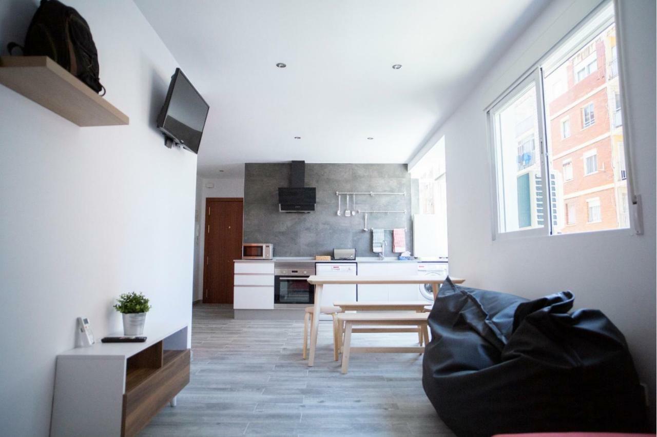 Piso De Diseno A 5 Min Andando De La Playa Apartamento Valência Exterior foto